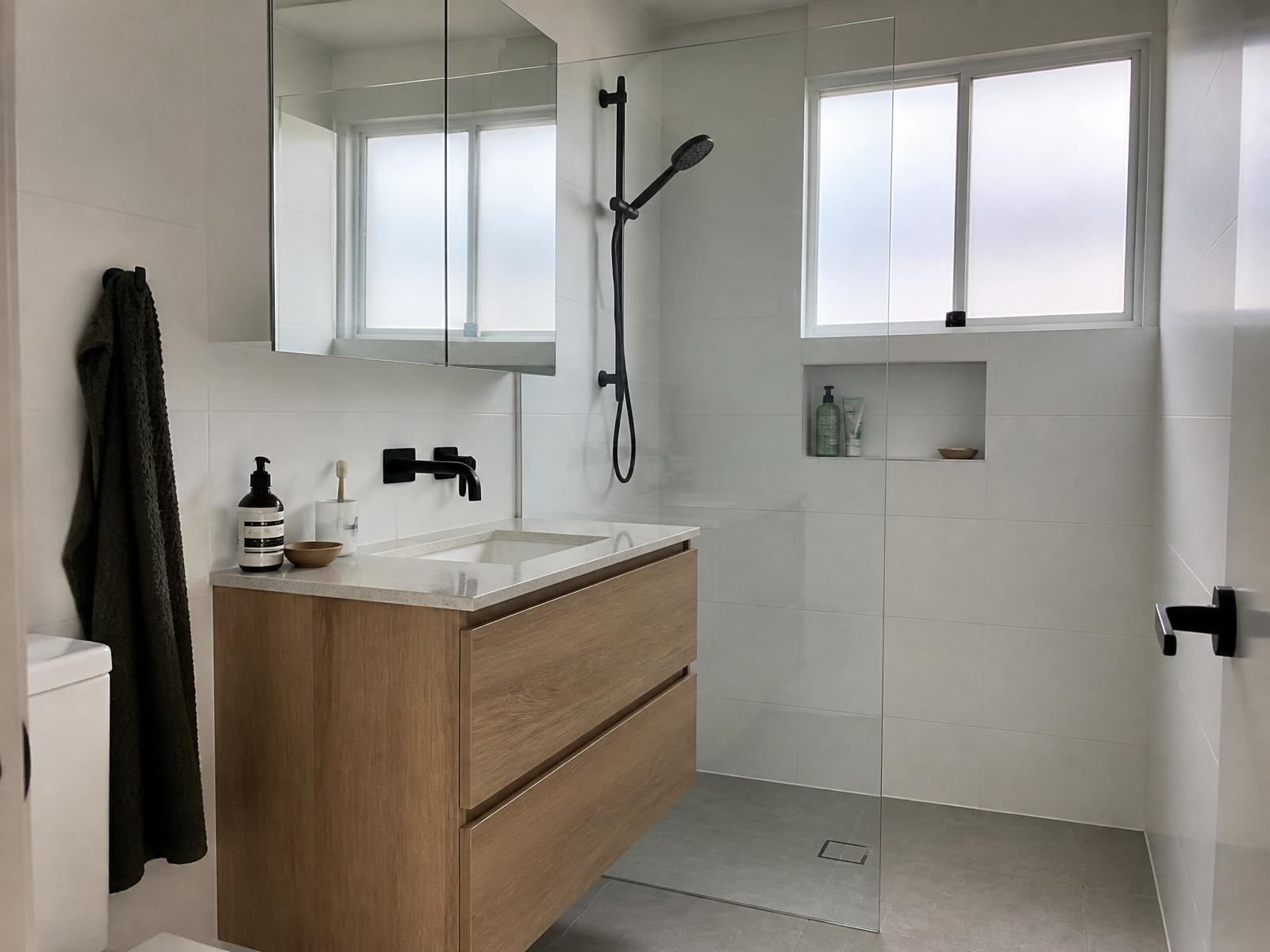 Bathroom and kitchen renovation carpentry by Shore Carpentry
